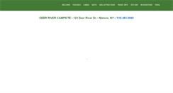 Desktop Screenshot of deerrivercampsite.com