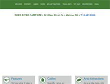 Tablet Screenshot of deerrivercampsite.com